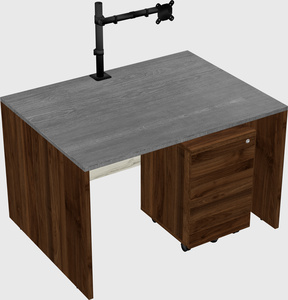 Rectangular desk