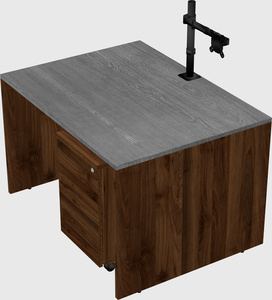 Rectangular desk