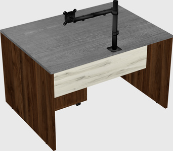 Rectangular desk