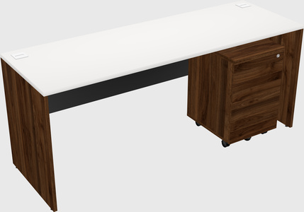 Rectangular desk