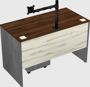 Rectangular desk