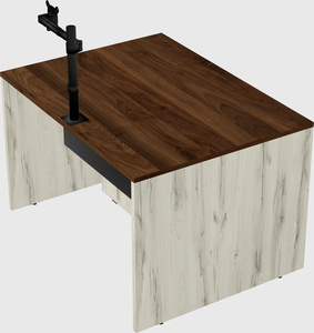 Rectangular desk