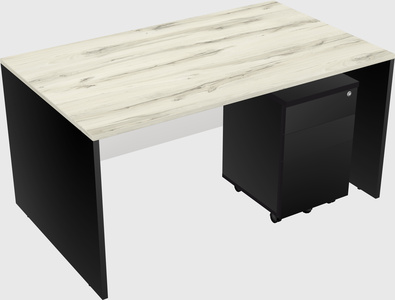 Rectangular desk