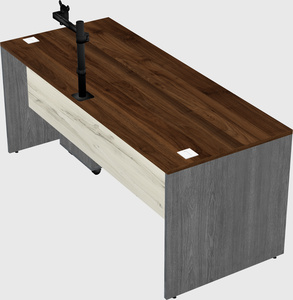 Rectangular desk
