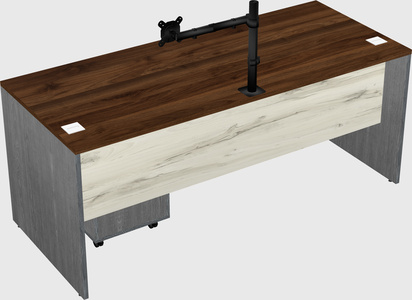 Rectangular desk