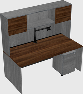 Rectangular desk