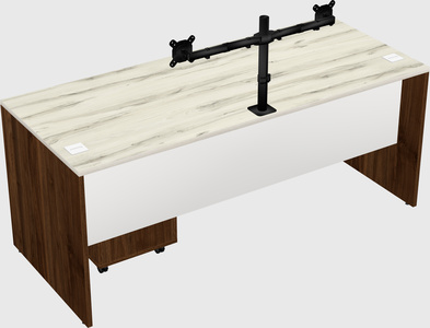 Rectangular desk