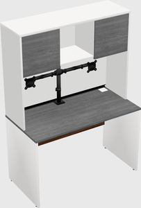 Rectangular desk