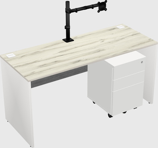 Rectangular desk