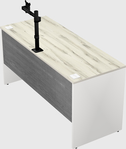 Rectangular desk