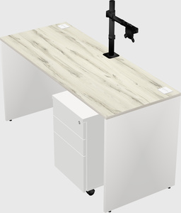 Rectangular desk
