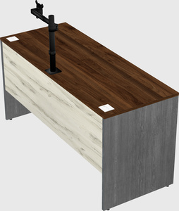 Rectangular desk