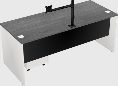Rectangular desk