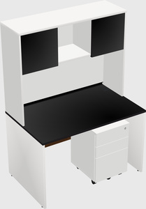 Rectangular desk