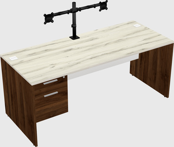Rectangular desk