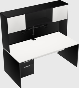 Rectangular desk