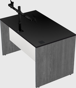 Rectangular desk