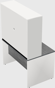 Rectangular desk
