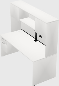 Rectangular desk