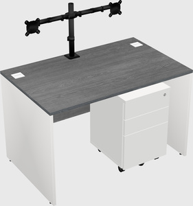 Rectangular desk