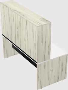 Rectangular desk