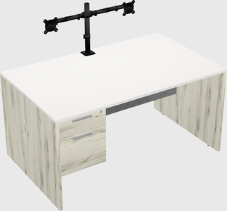 Rectangular desk