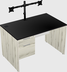 Rectangular desk