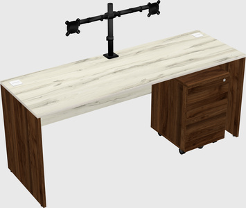 Rectangular desk