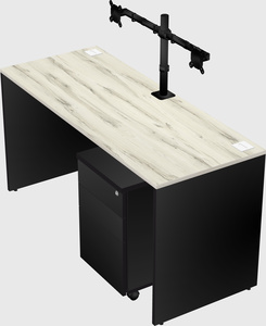 Rectangular desk