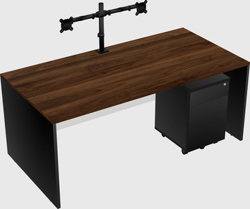 Rectangular desk