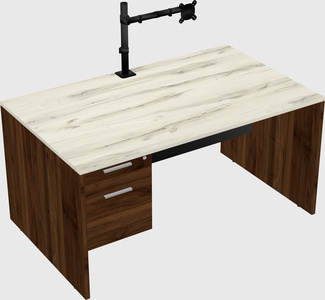 Rectangular desk