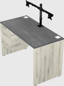 Rectangular desk