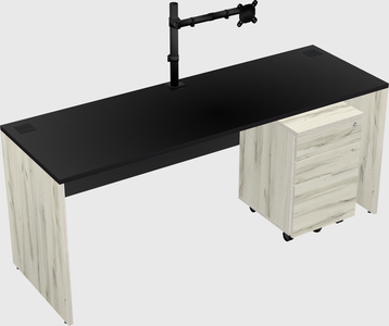 Rectangular desk