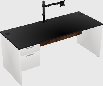 Rectangular desk