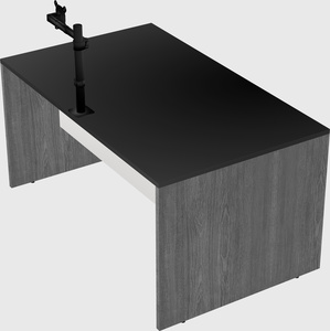 Rectangular desk