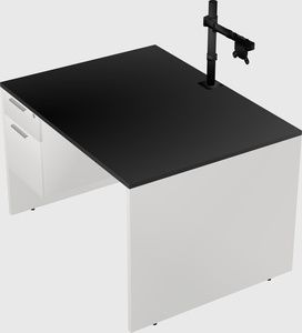 Rectangular desk