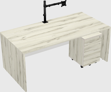 Rectangular desk