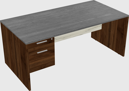 Rectangular desk