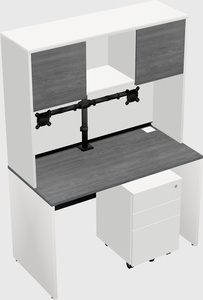 Rectangular desk