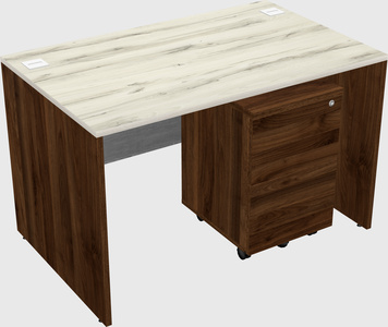 Rectangular desk