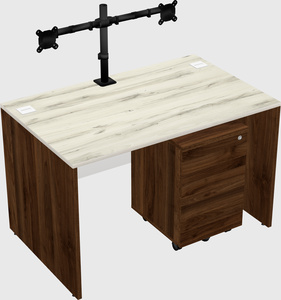 Rectangular desk