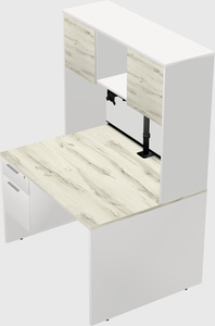Rectangular desk