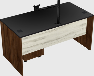 Rectangular desk