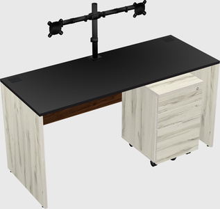 Rectangular desk