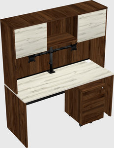 Rectangular desk