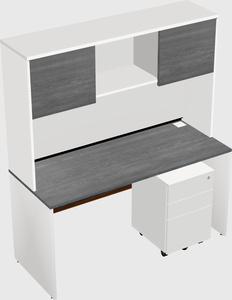 Rectangular desk