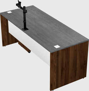 Rectangular desk