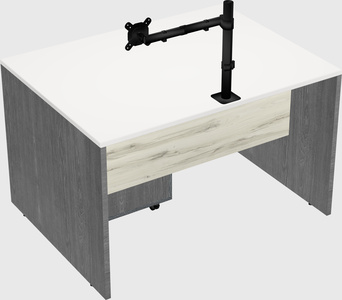 Rectangular desk