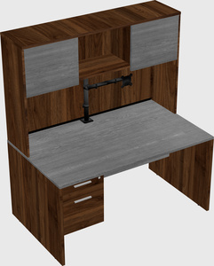 Rectangular desk