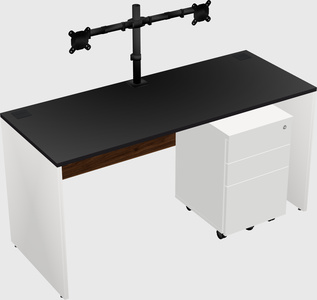Rectangular desk